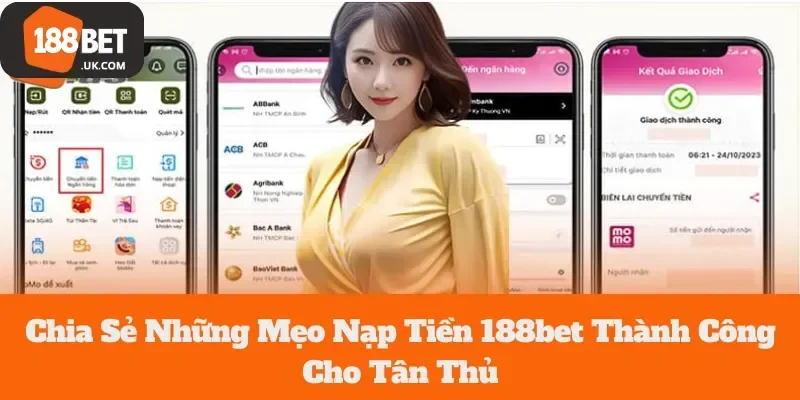 Hướng dẫn Nạp tiền 188BET Gửi tiền bằng Momo Pay