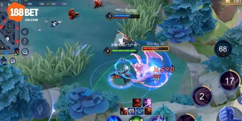 Cá Cược Liên Quân Mobile Tại 188BET Giúp Tân Thủ Thắng Lớn 3 Kèo First to X Kills tại 188BET cho phép cược đội đạt số mạng hạ gục nhất định trước