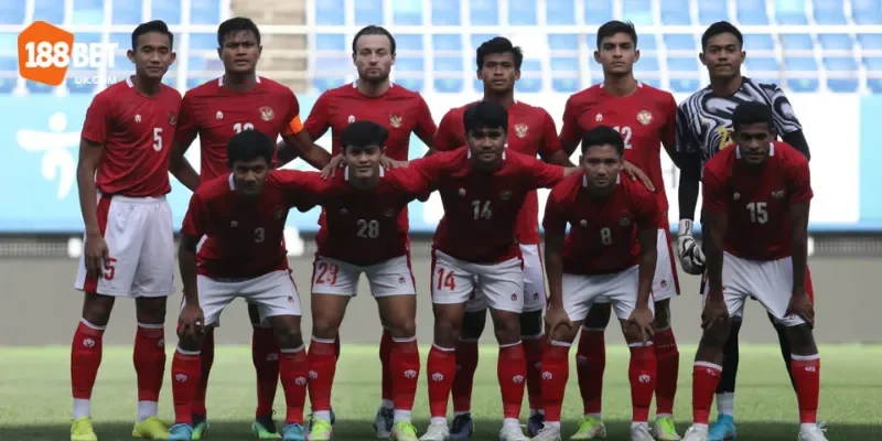 Đội hình Indonesia tham gia vào trận cầu