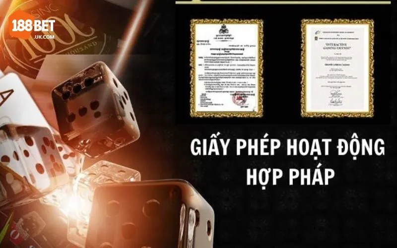 Nhà Cái 188BET Có Thế Lực Đằng Sau Chống Lưng Không? 1 188BET có giấy phép hoạt động hợp pháp